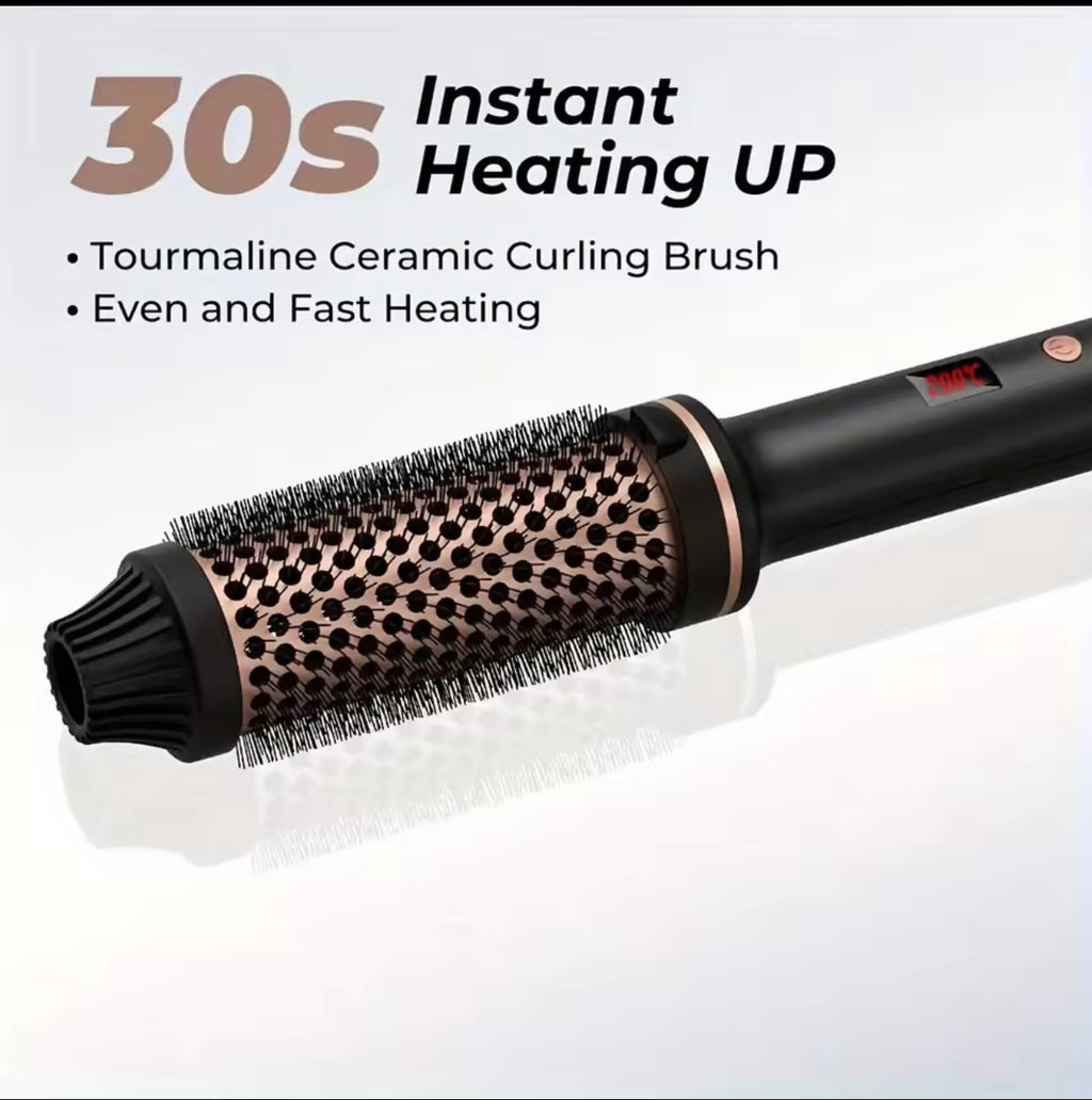 Brosse à cheveux électrique, lisseur, peigne chaud, fer à friser professionnel, brosse thermique chauffante Anti-brûlure
