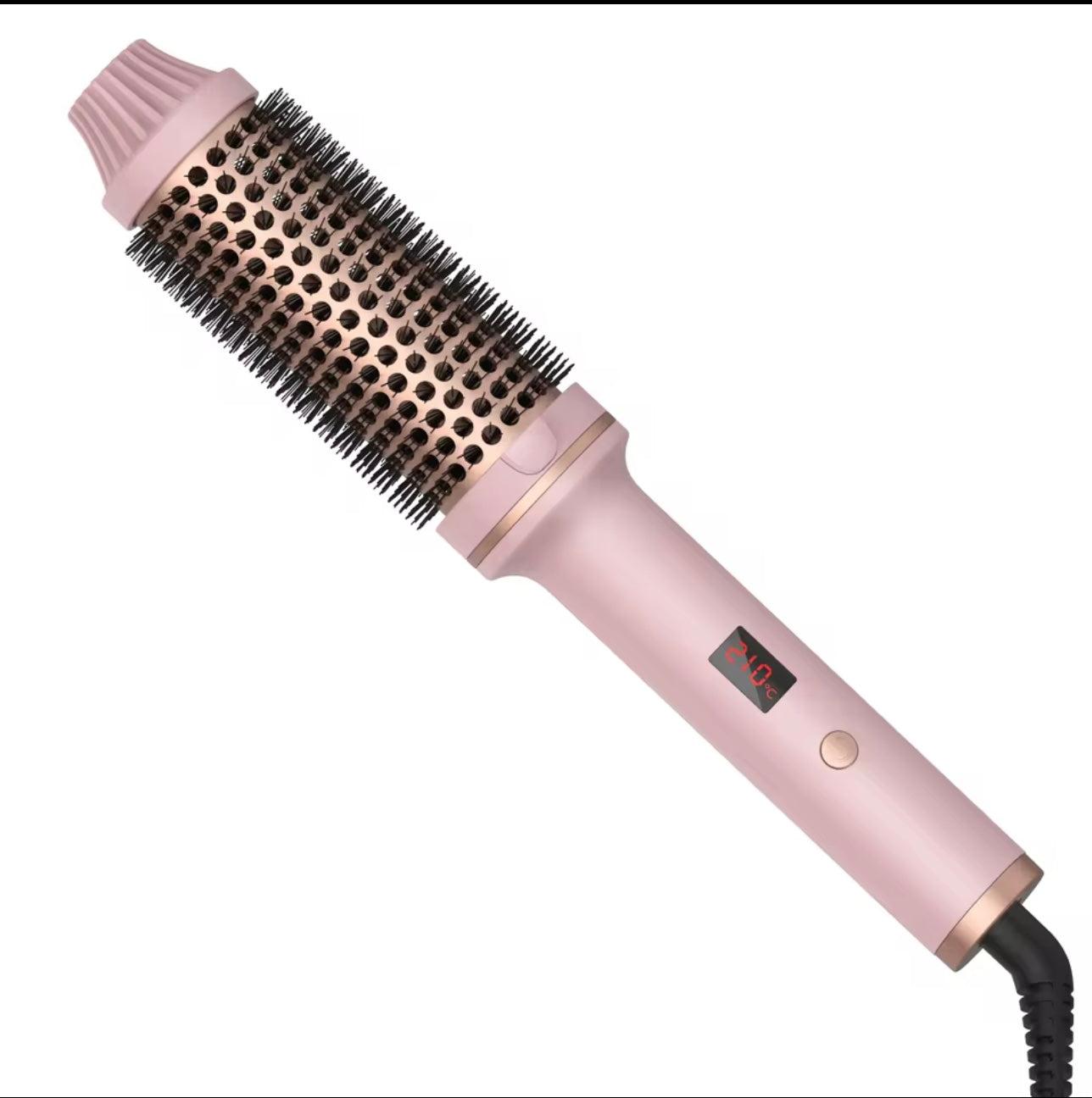 Brosse à cheveux électrique, lisseur, peigne chaud, fer à friser professionnel, brosse thermique chauffante Anti-brûlure