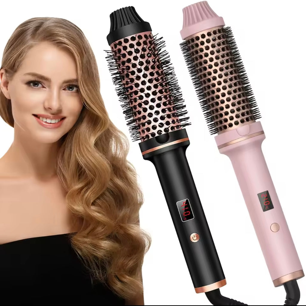 Brosse à cheveux électrique, lisseur, peigne chaud, fer à friser professionnel, brosse thermique chauffante Anti-brûlure